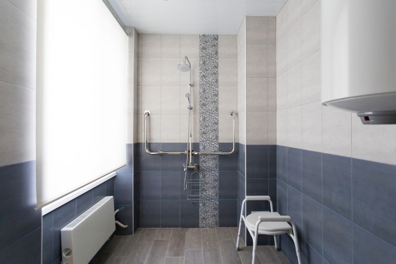 Modern Shower with Glass Enclosure